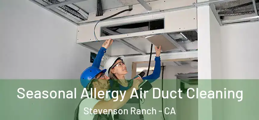  Seasonal Allergy Air Duct Cleaning Stevenson Ranch - CA